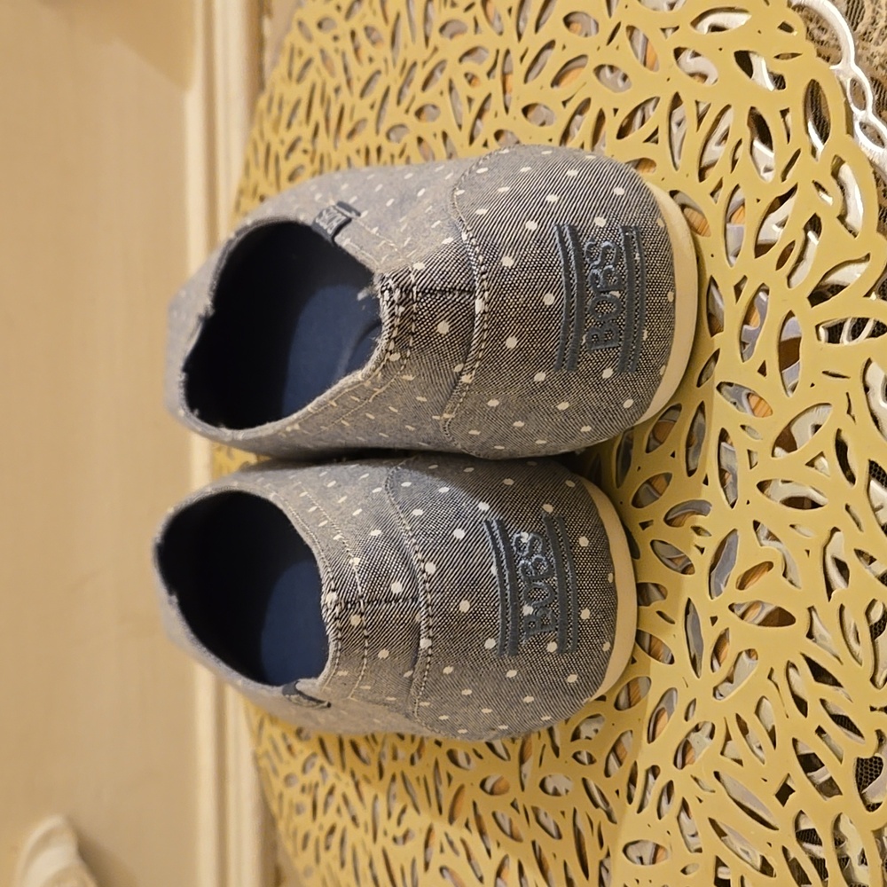 NIB Bobs from Skechers navy canvas flats Sz 10 ⭐️ - Picture 4 of 10